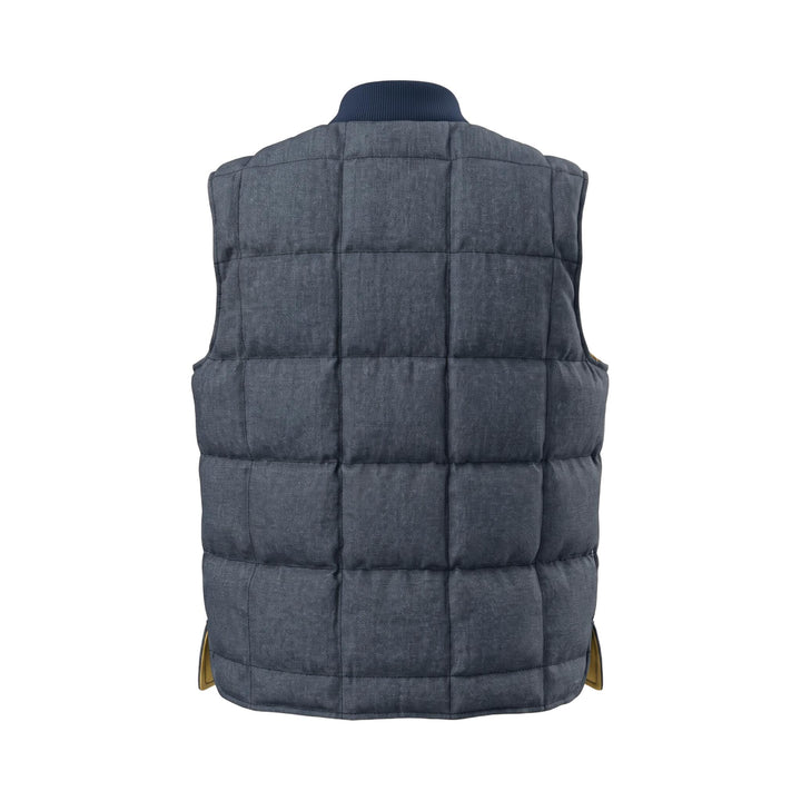 Chesapeake's DOWN VEST SEATTLE REVERSIBILE DENIM Blu - foto 1