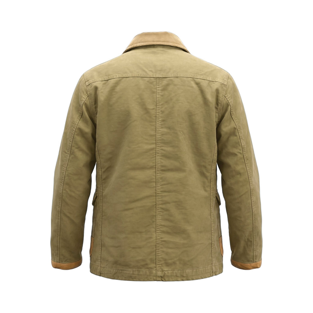 Chesapeake's FIREMAN JUNGLE CLOTH JKT BEDFORD KHAKY GREEN Verde - foto 2