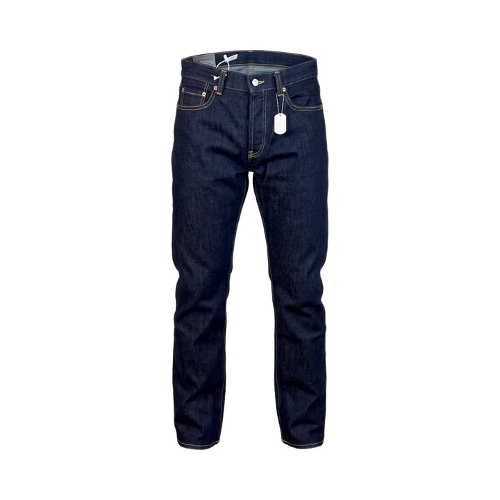 Ridgway Rinsed pantaloni cinque tasche in denim selvedge blu Chesapeake's, vista frontale