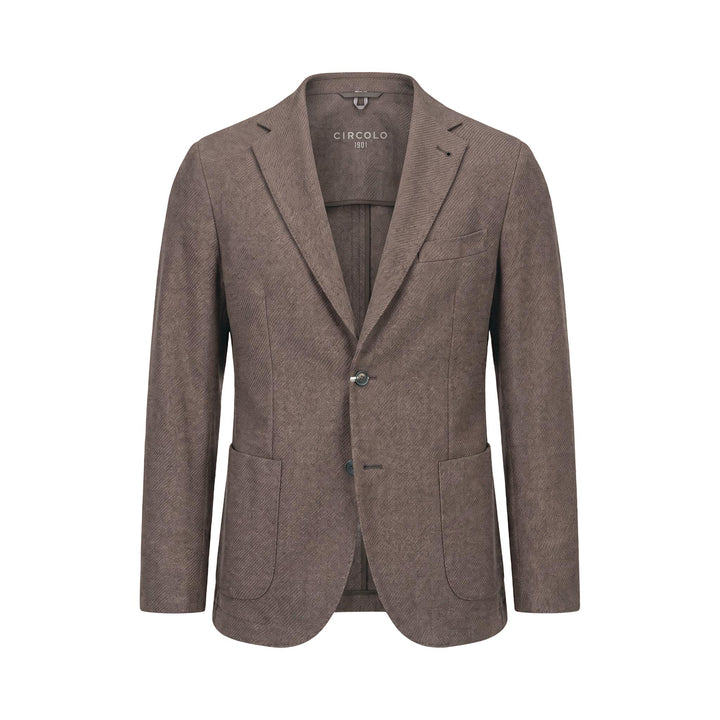 Circolo 1901 BLAZER G.DYED LANA VERGINE BISTRE Marrone - foto 1