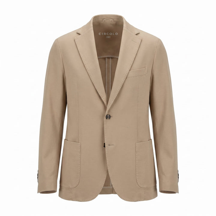 Circolo 1901 BLAZER PREMIUM PIQUET BEIGE Marrone - foto 1
