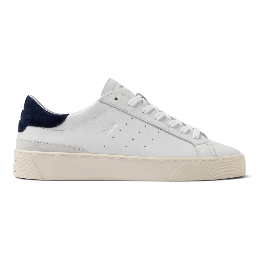 D.A.T.E. SONICA CALF WHITE-BLUE Bianco - foto 1