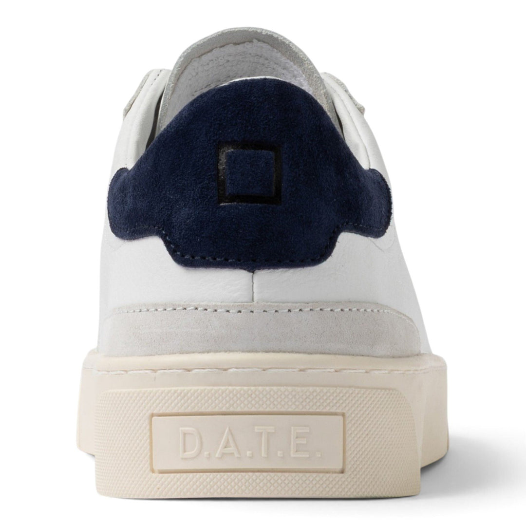D.A.T.E. SONICA CALF WHITE-BLUE Bianco - foto 4