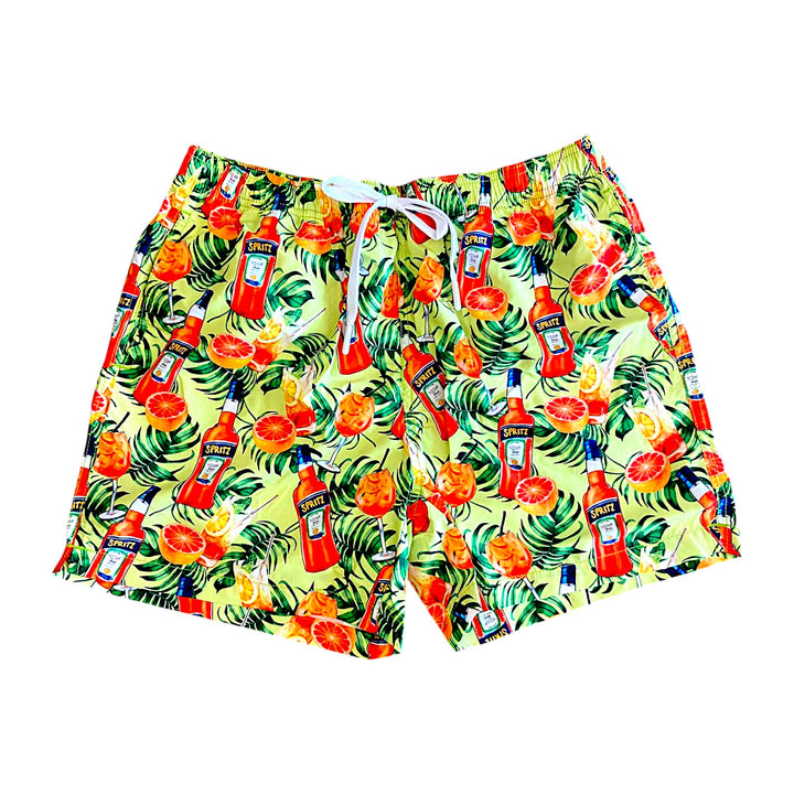 SPRITZ YELLOW SWIM SHORTS