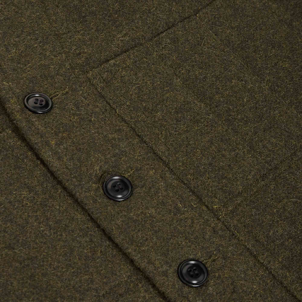 Filson Mackinaw Wool Vest Forest Green Verde - foto 2