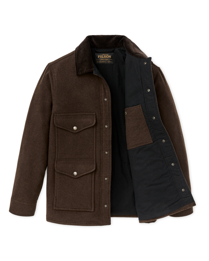 Filson Spokane Insulated Cruiser Beaver Brown Marrone - foto 5