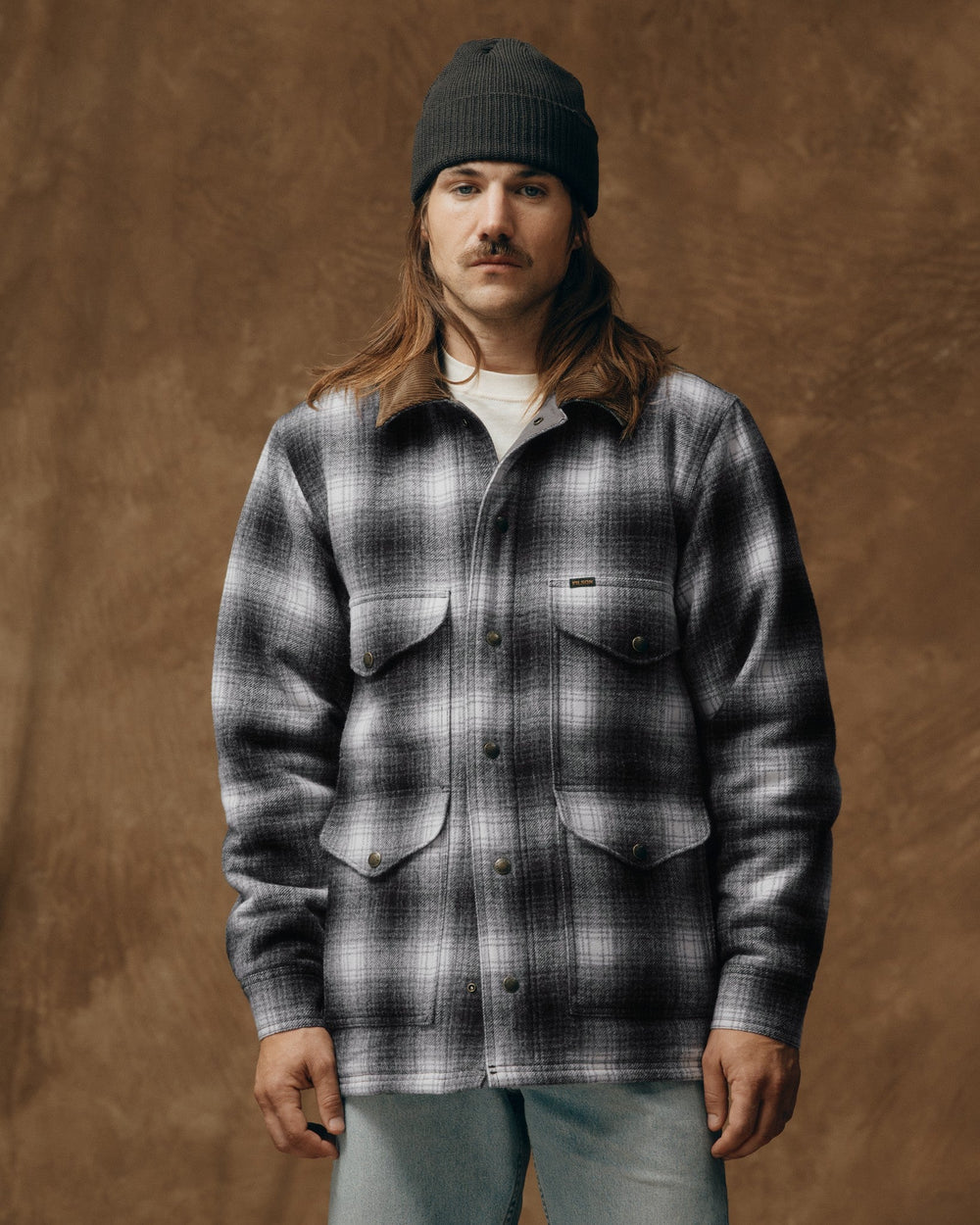 Filson Spokane Insulated Cruiser Charcoal Ombre Grigio - foto 1