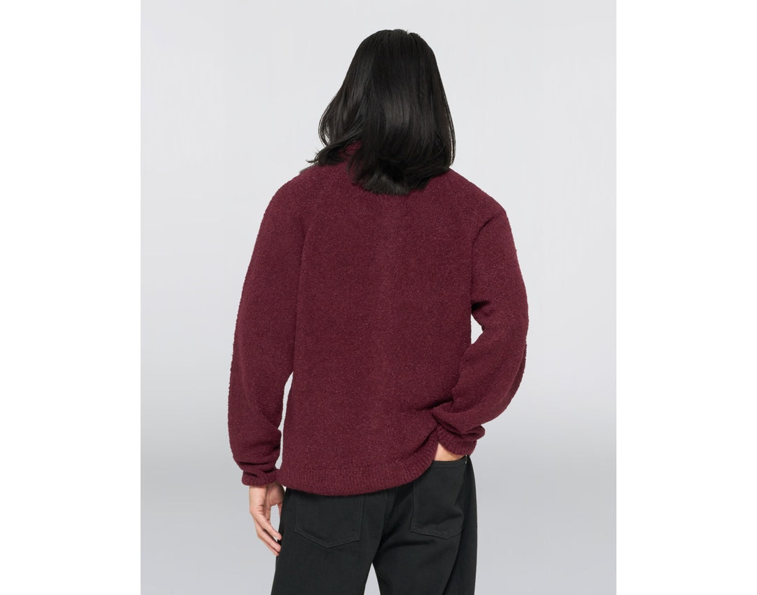 GEMINI CARDIGAN BURGUNDY