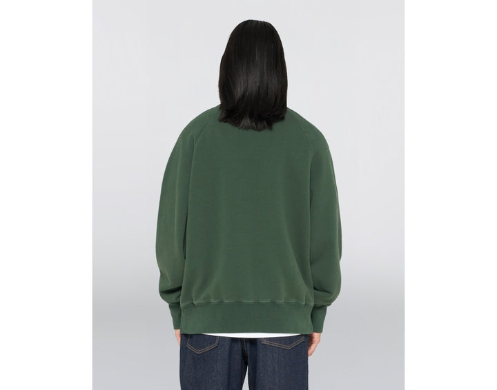REGLAN SLEEVE CREW JAPAN GREEN