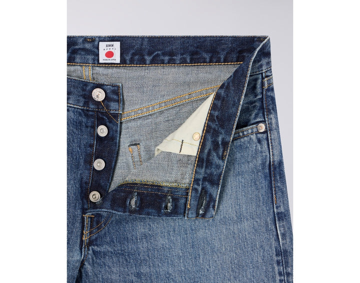 REGULAR TAPERED JAPAN DARK USED BLUE