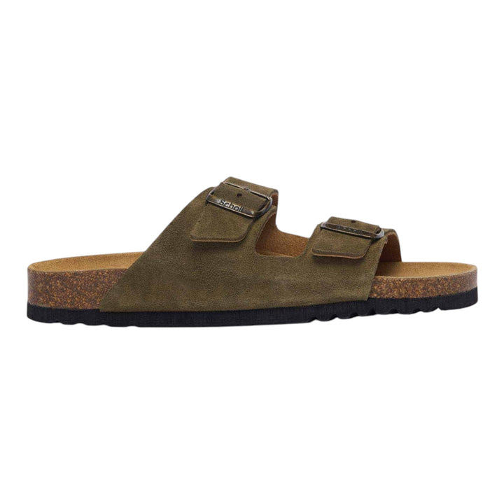 JULIEN SUEDE SANDALS KHAKI