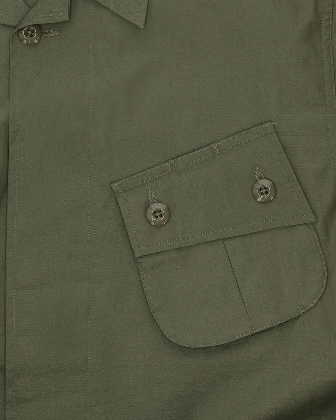 Elias Jungle Jacket in Cotton Green