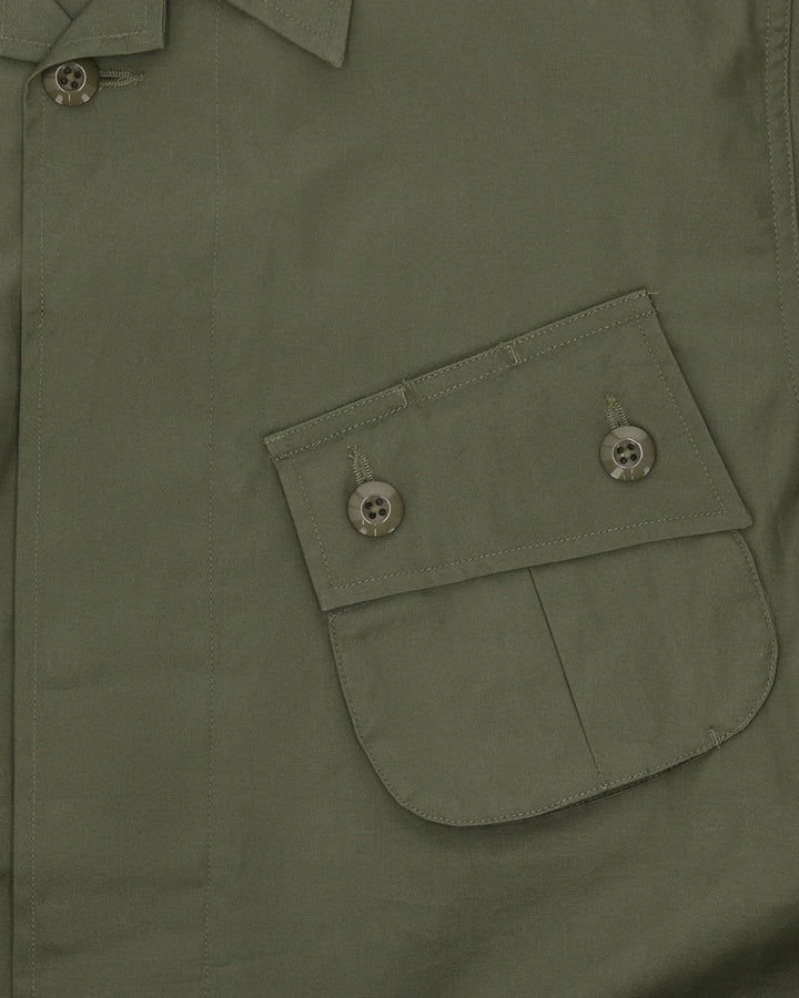 Elias Jungle Jacket in Cotton Green