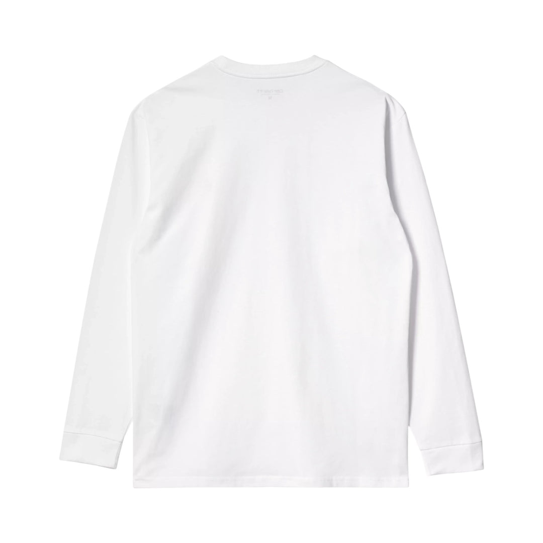 L/S Chase T-Shirt White / Gold