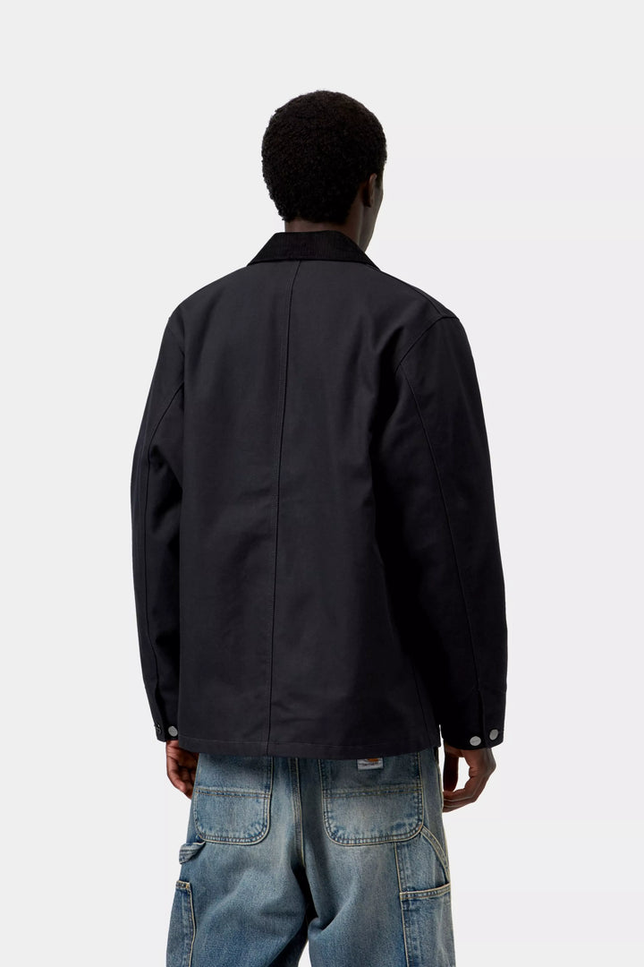 MICHIGAN COAT DARK NAVY/BLACK RIGID