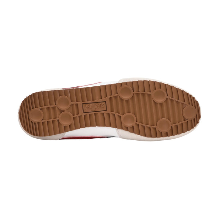 Racer 77 in White and Red/Blue Nylon
