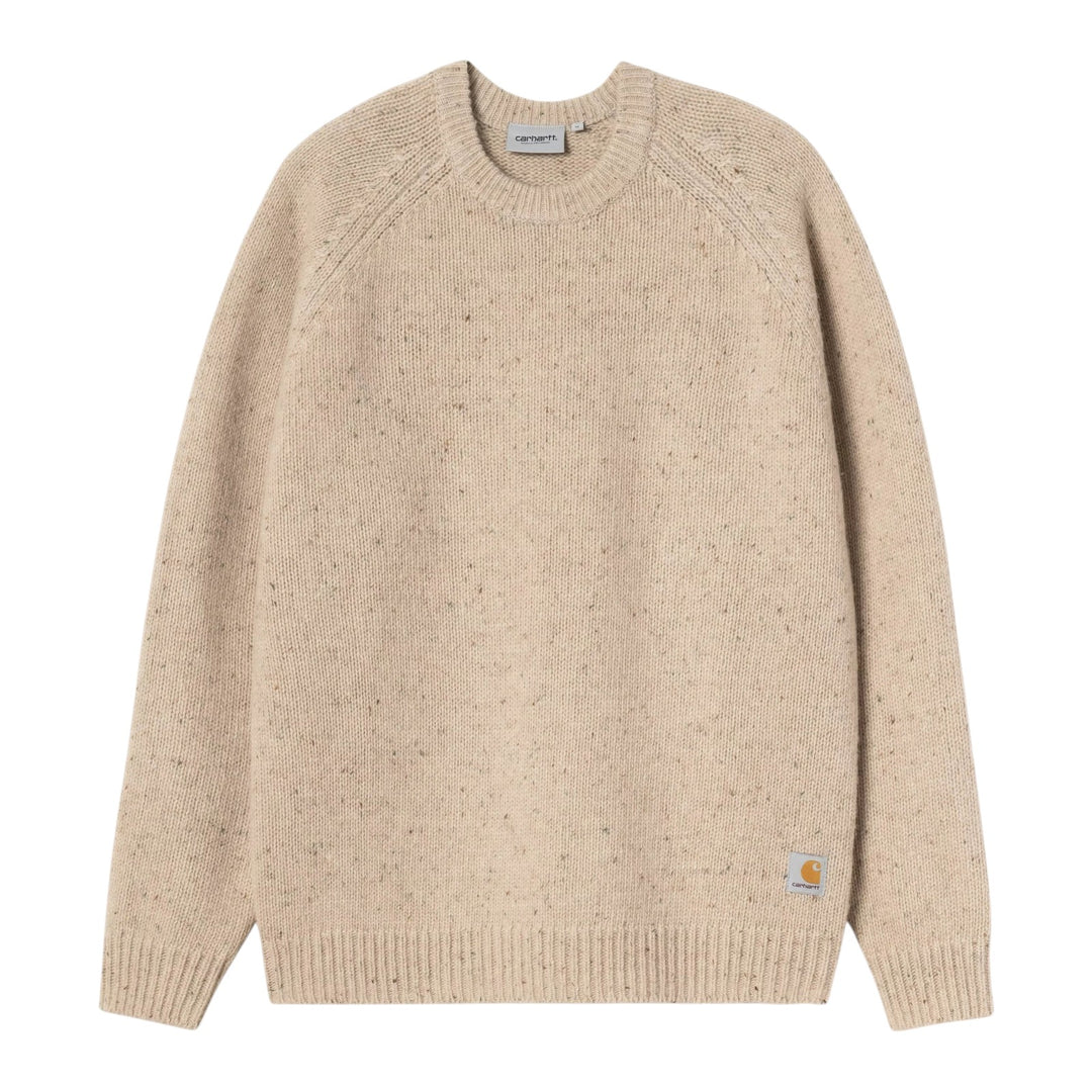 ANGLISTIC SWEATER SPECKLED FLEUR DE SEL