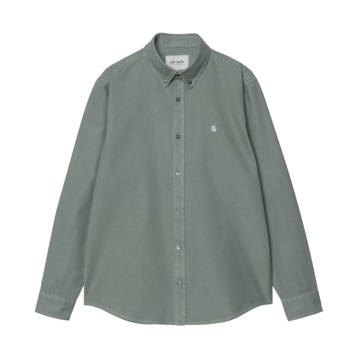 L/S Bolton Shirt Velvet Green