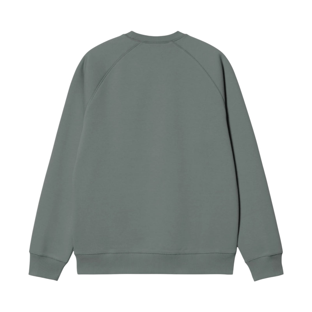 Chase Sweat Velvet Green Sweatshirt