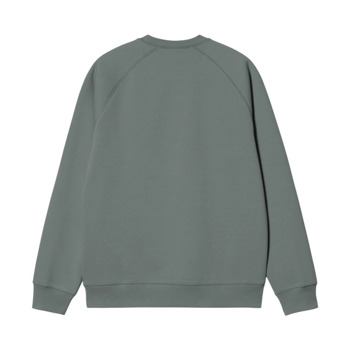 Chase Sweat Velvet Green Sweatshirt