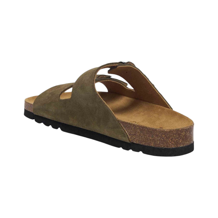 JULIEN SUEDE SANDALS KHAKI