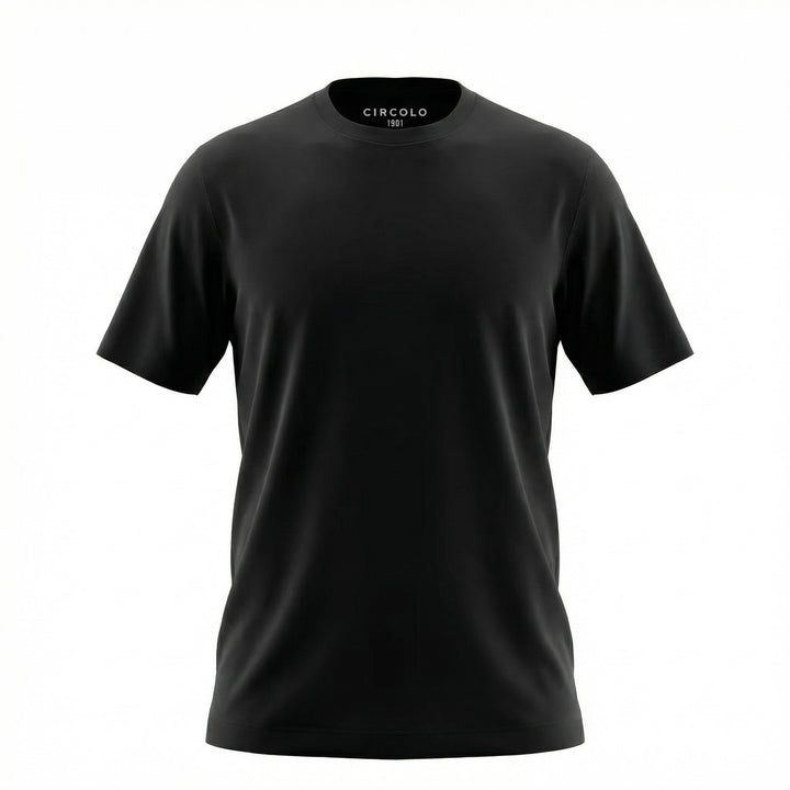 Premium Honeycomb T-Shirt Black