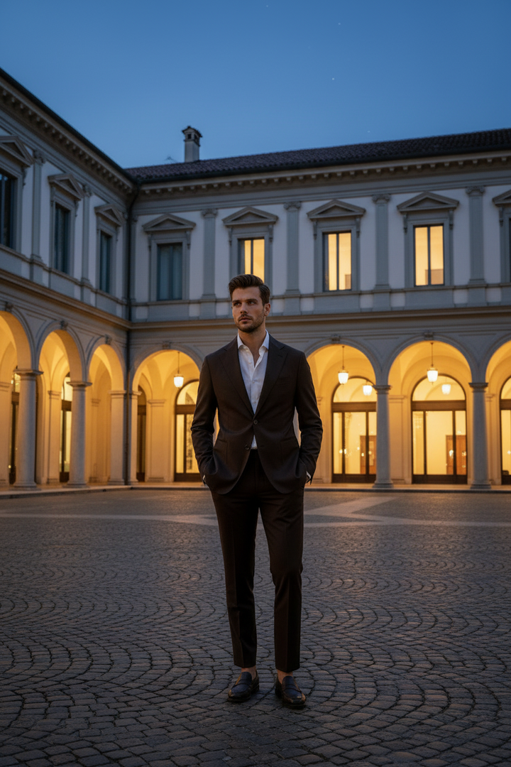 Punto Milano Comfort Fit Suit Black