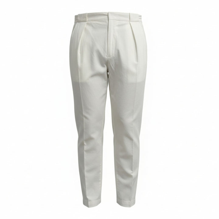 PORTOBELLO PANTS in MILK COTTON
