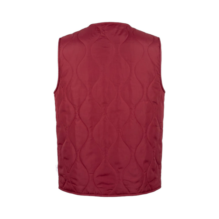 Overiver GILET REVERSIBILE RIFFS BORDO/PIED DE POULE Bordo - foto 3