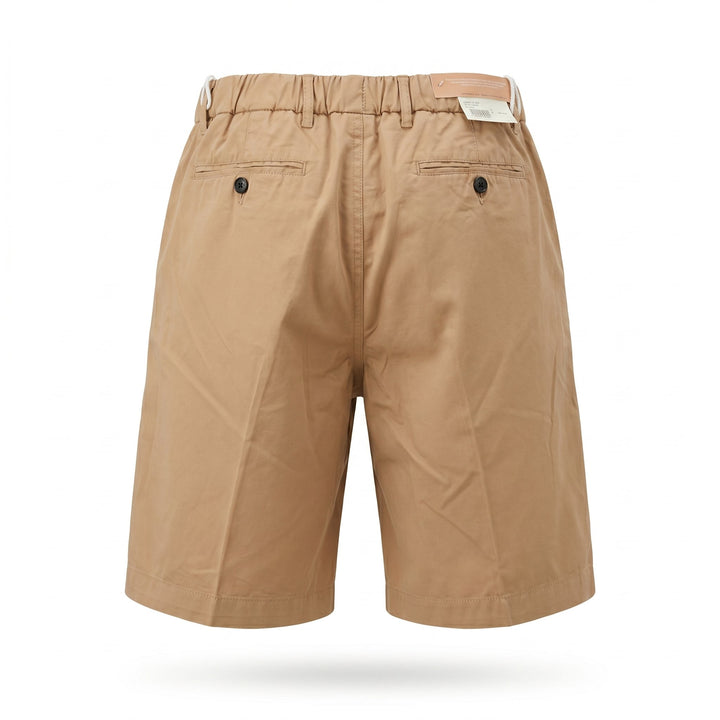 Quattro.Zero BERMUDA TASCA AMERICA UNA PENCIE IN COTONE BEIGE Beige - foto 3