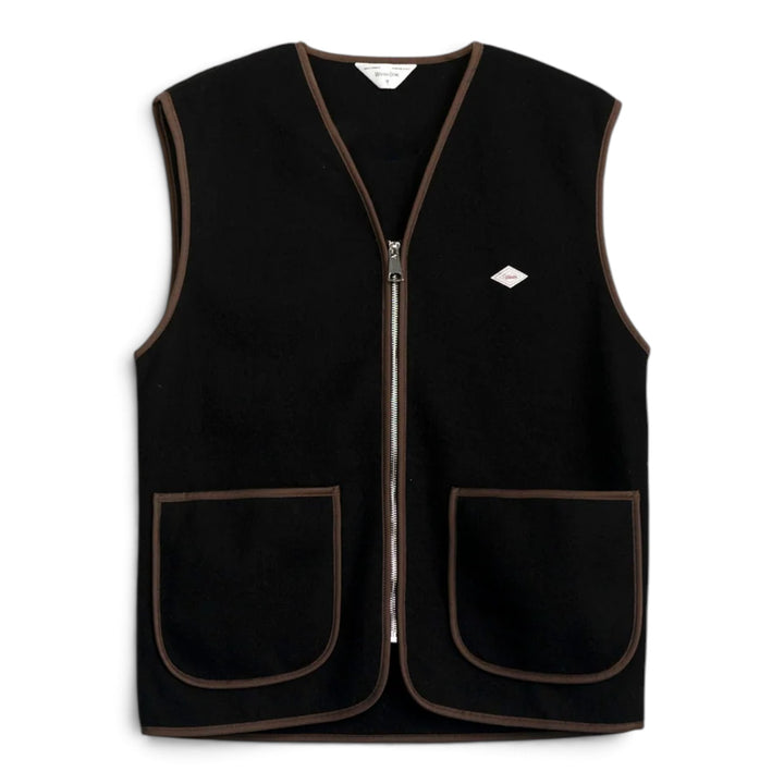 Gilet Rail Zip Black