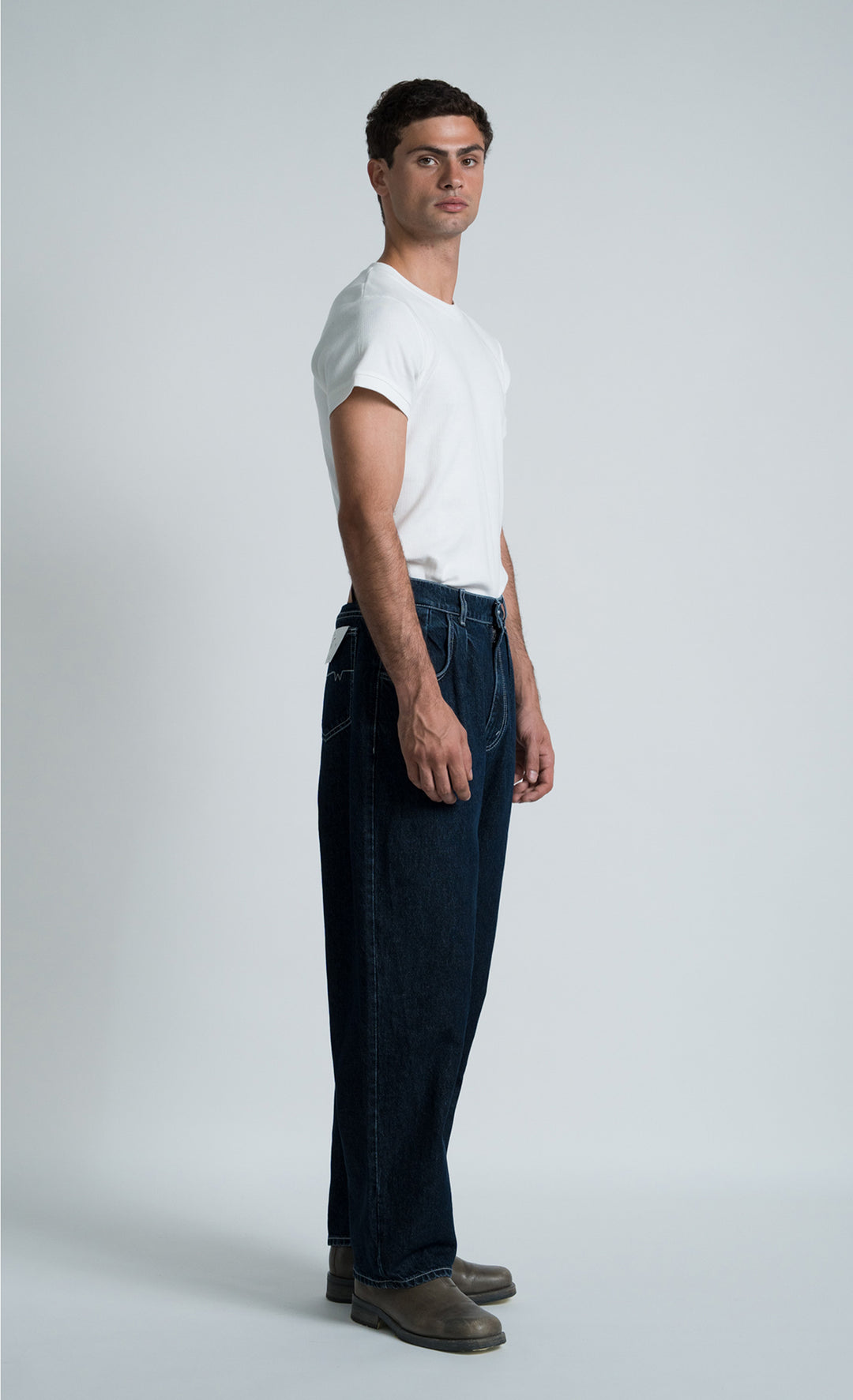 Wooden Jeans Pit Over Blu - foto 4